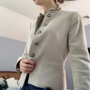 Light gray blazer